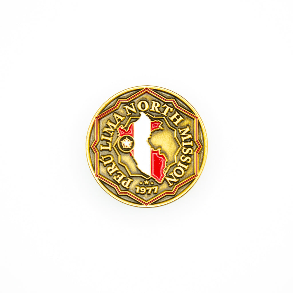 perú lima north mission pin