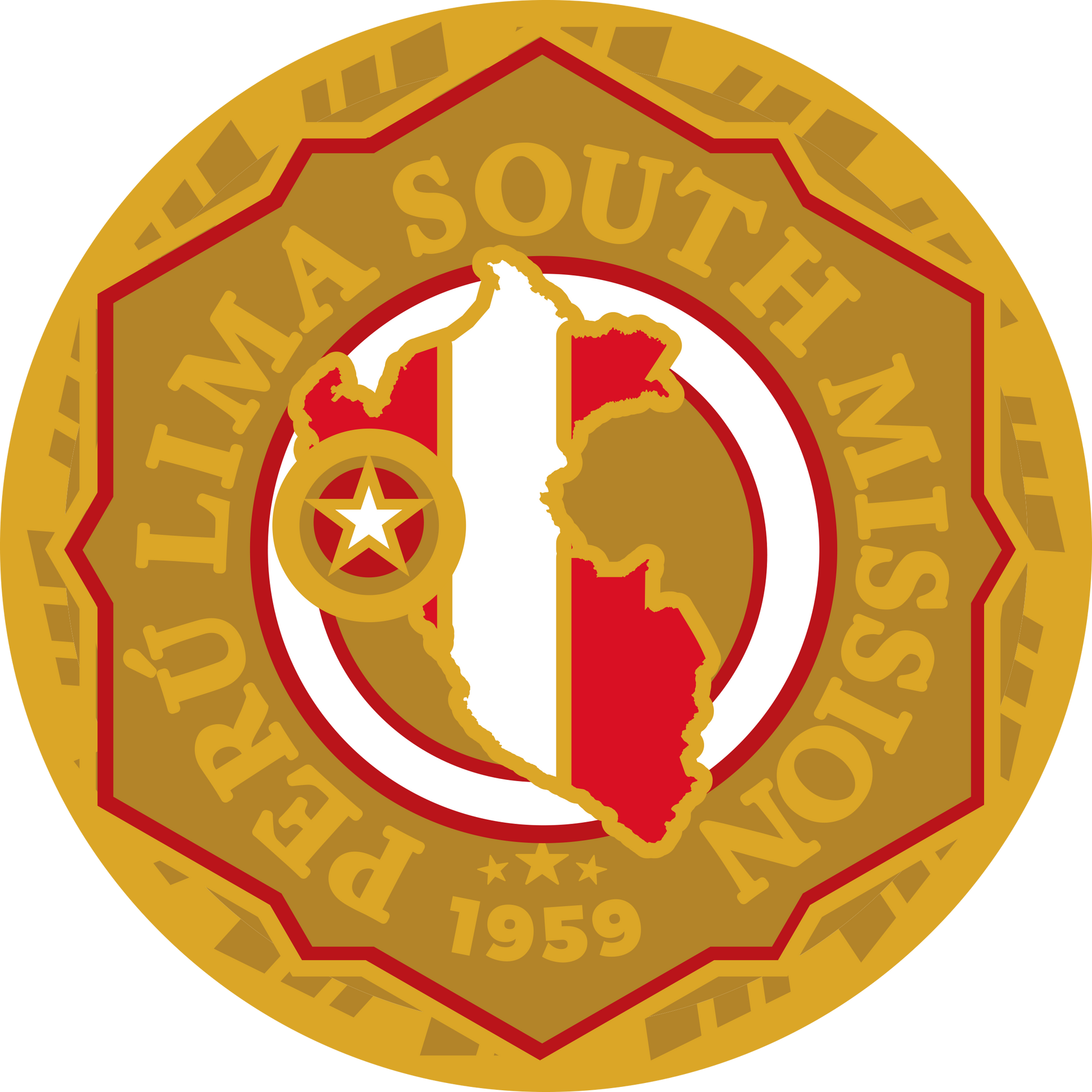 perú lima south mission decal