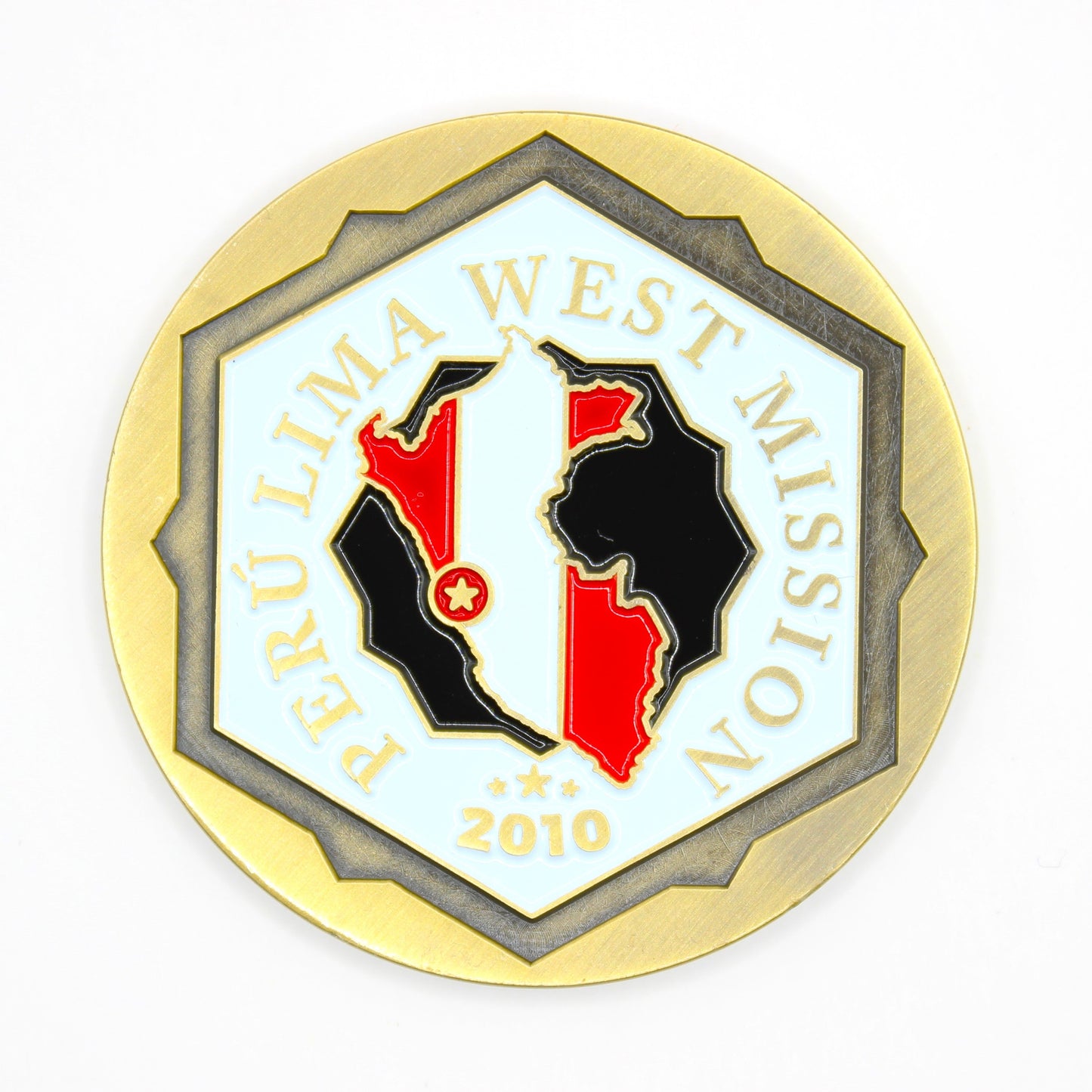 perú lima west mission coin