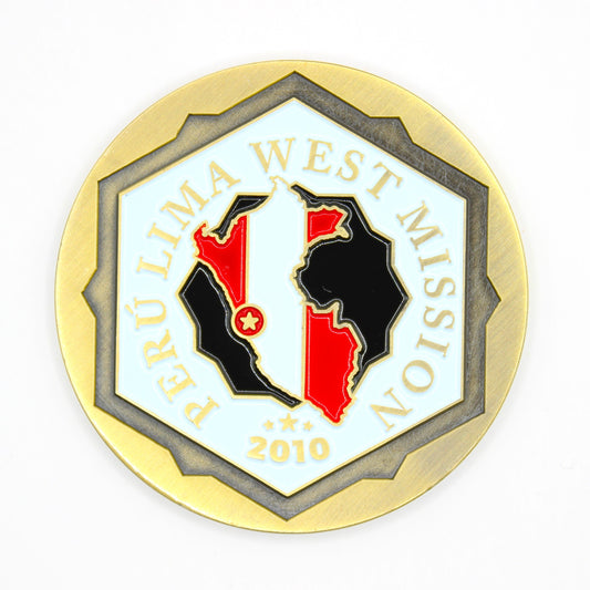 perú lima west mission coin