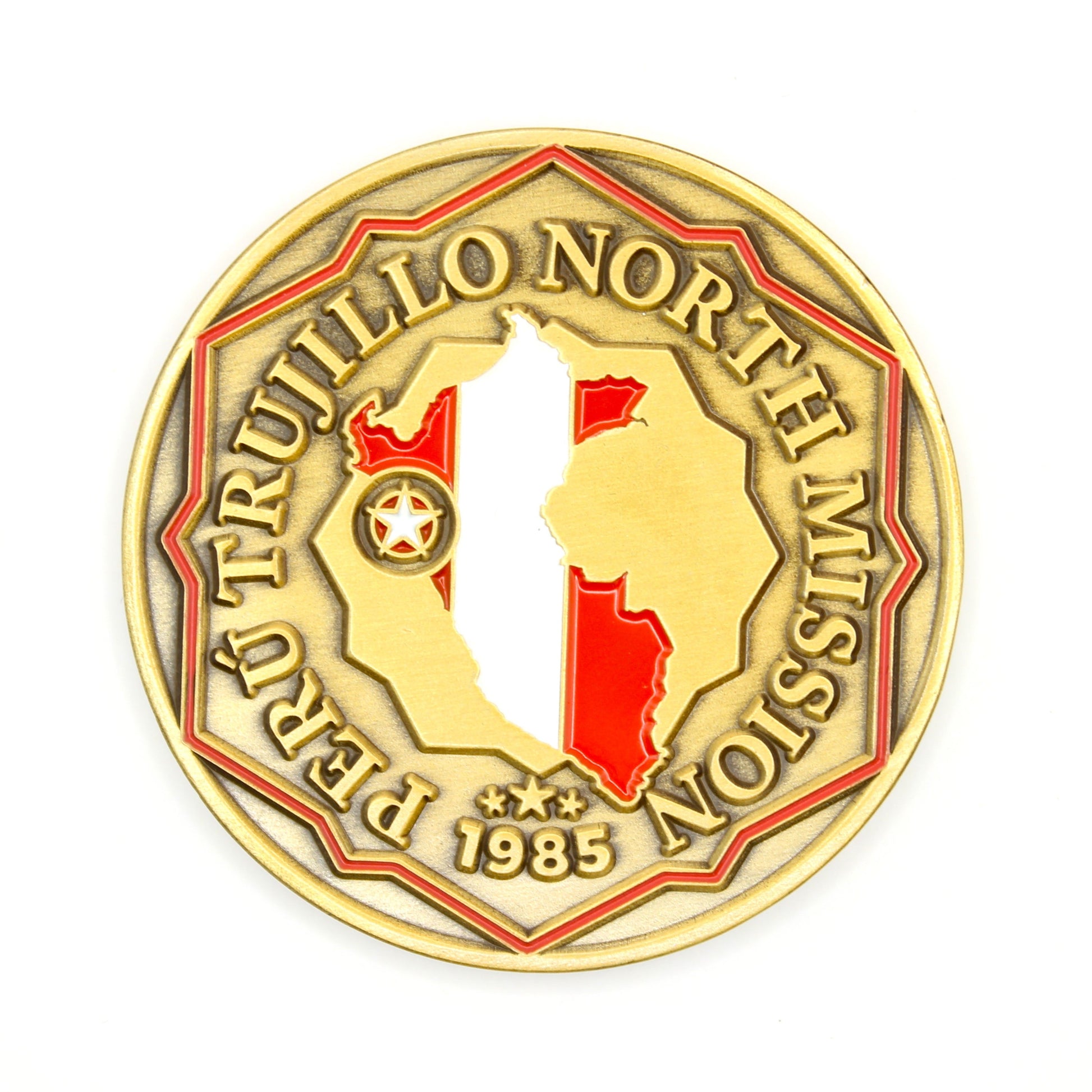 perú trujillo north mission coin