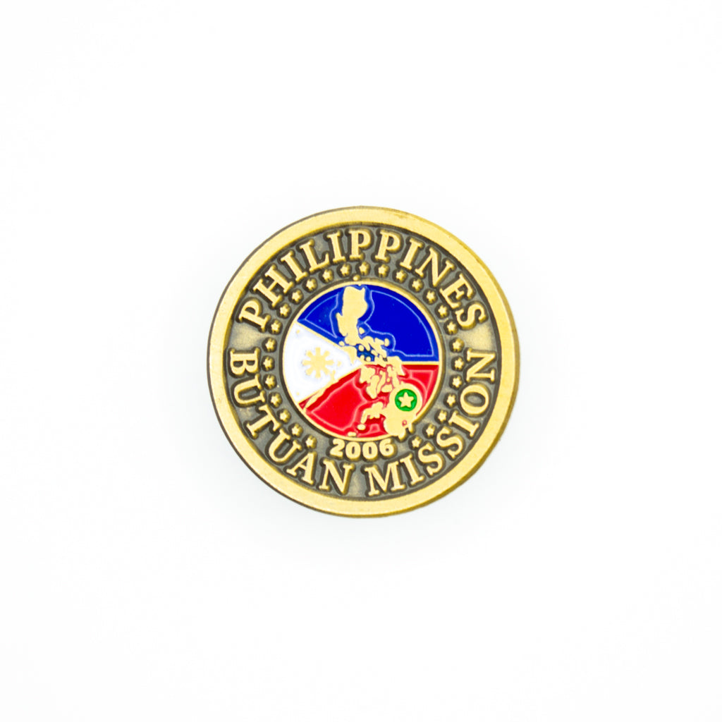 philippines butuan mission pin