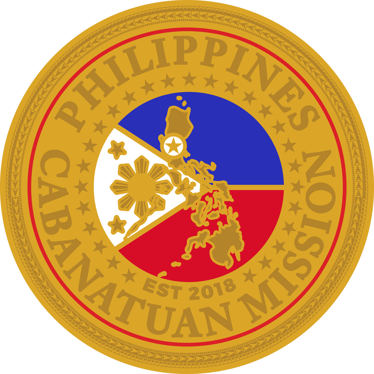 philippines cabanatuan mission decal