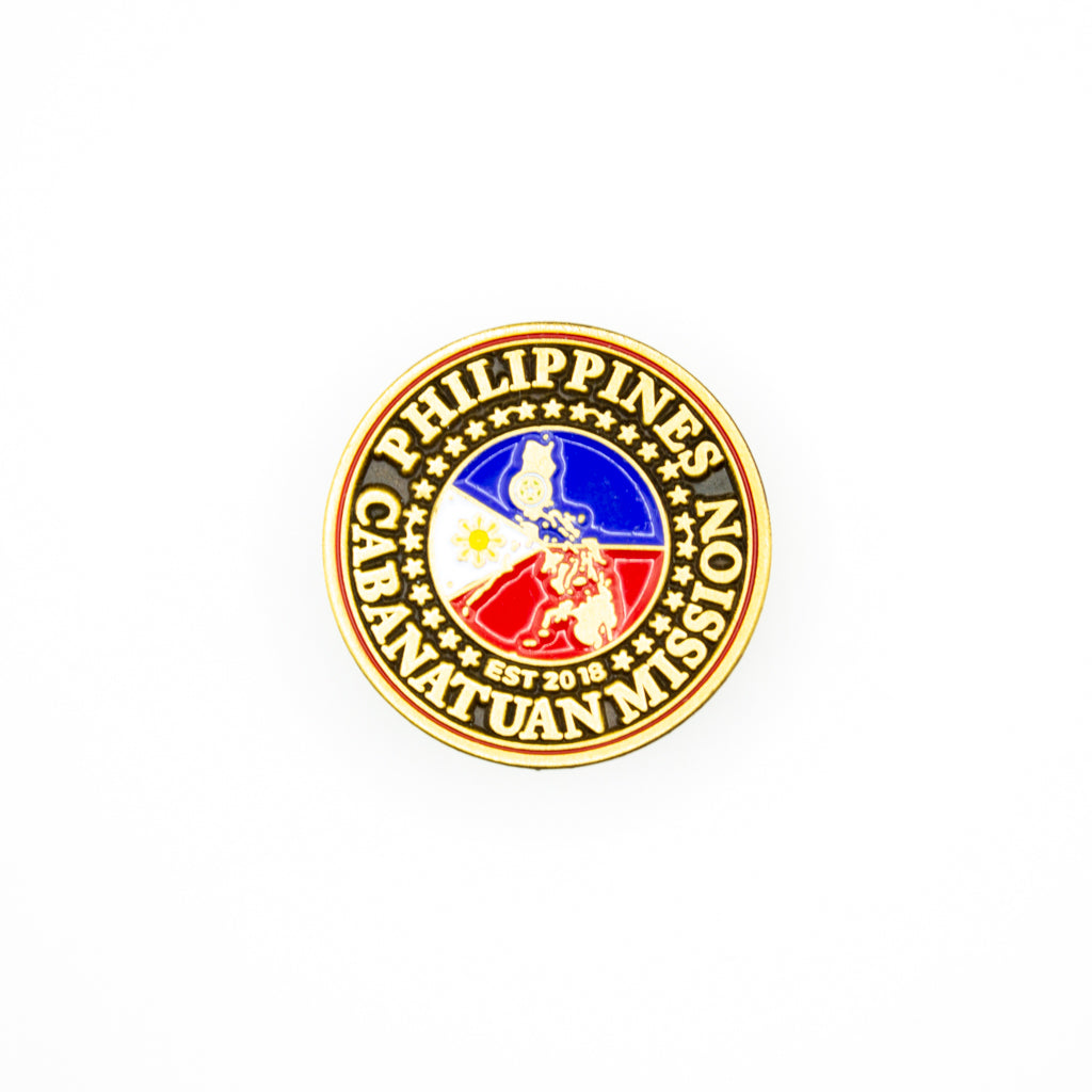 philippines cabanatuan mission pin