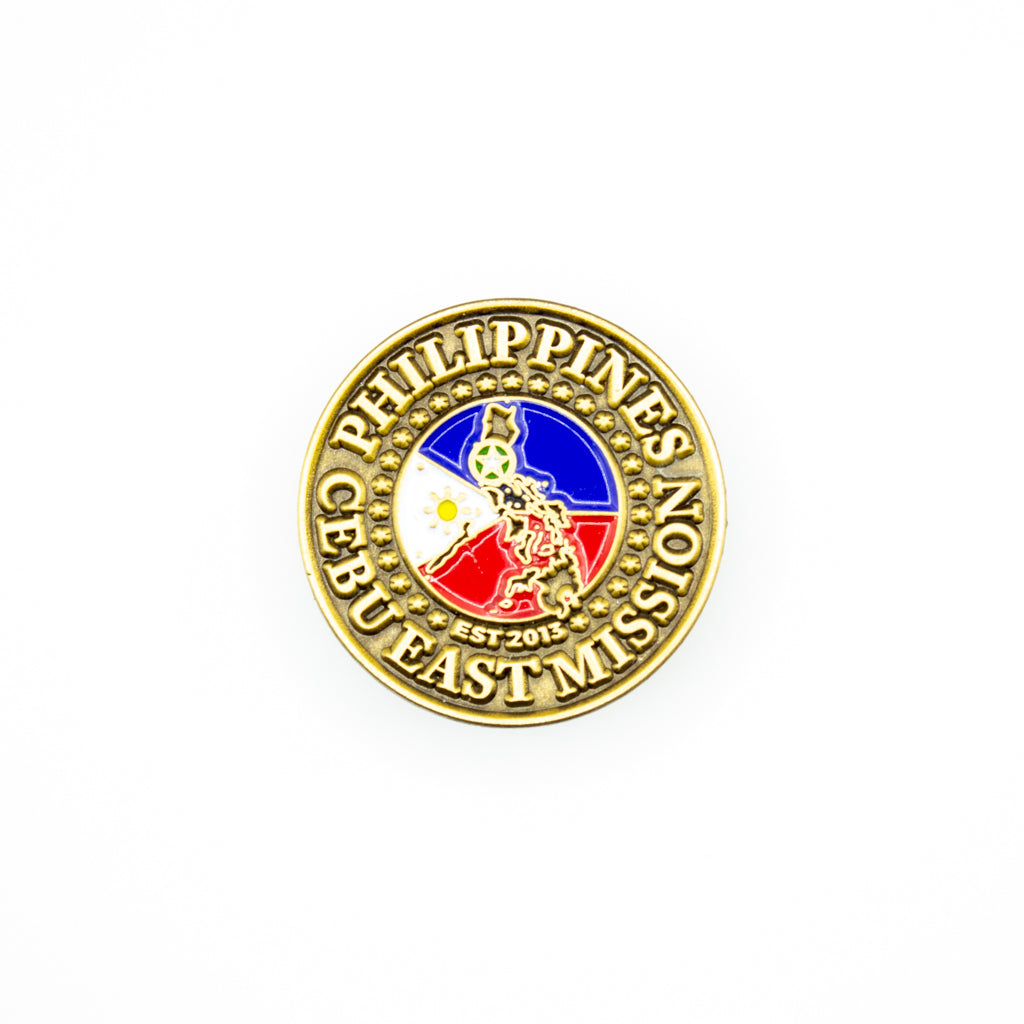 philippines cebu east mission pin