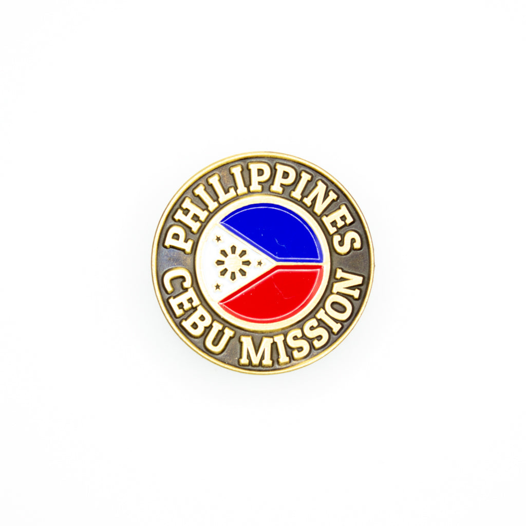 philippines cebu mission pin