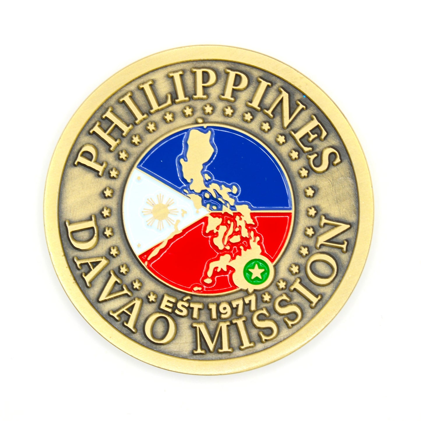 philippines davao mission coin