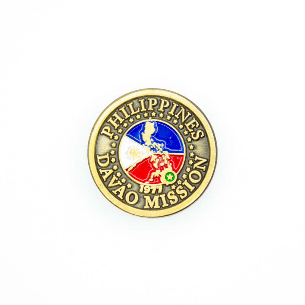 philippines davao mission pin