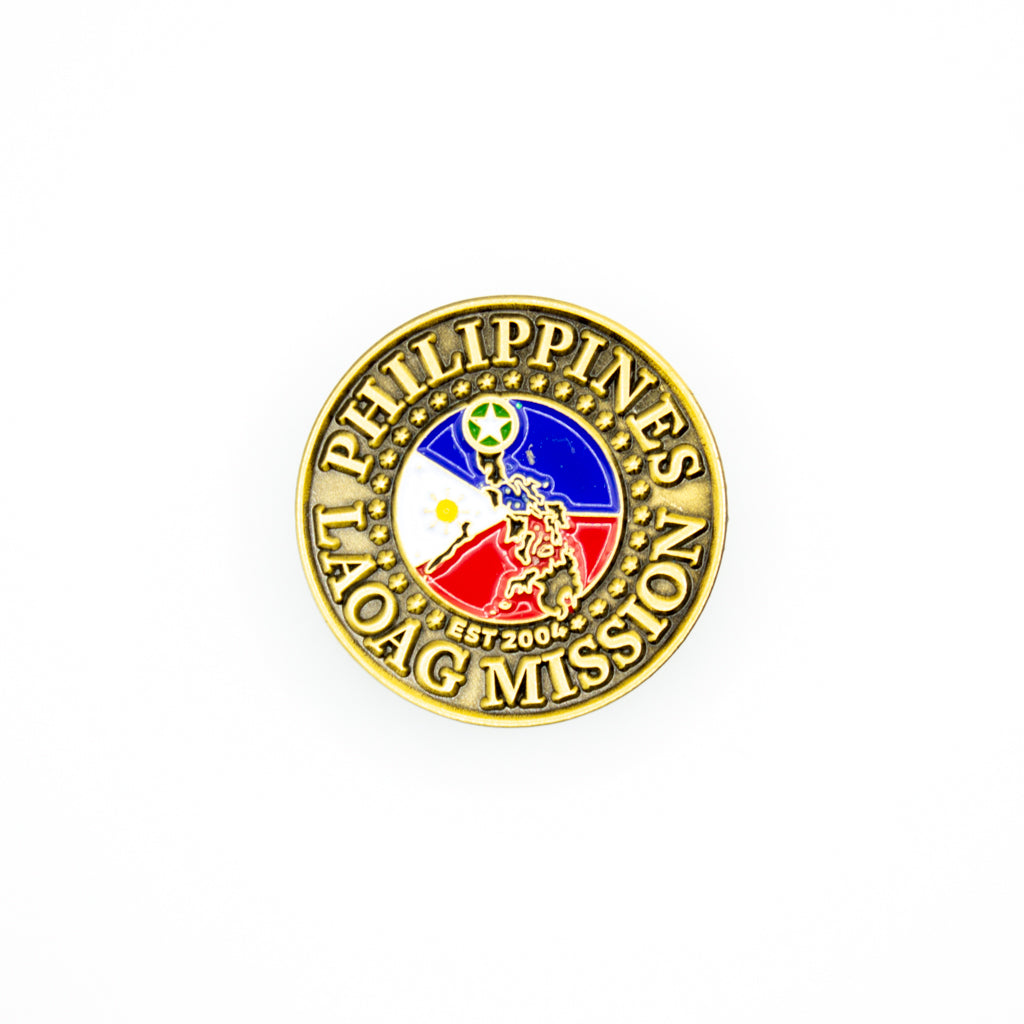 philippines laoag mission pin