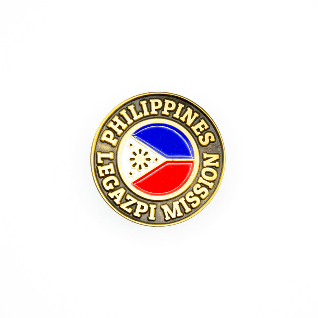 philippines legazpi mission pin