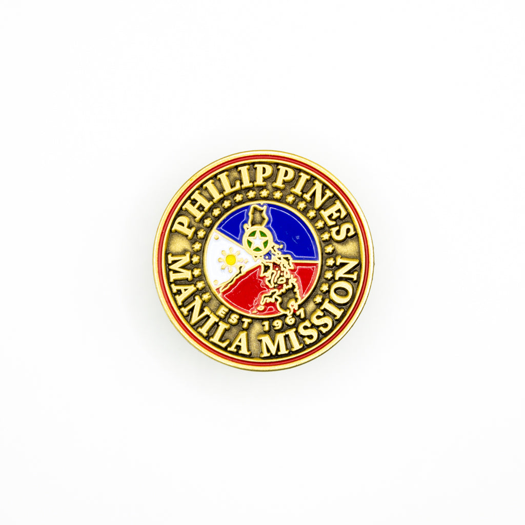 philippines manila mission pin