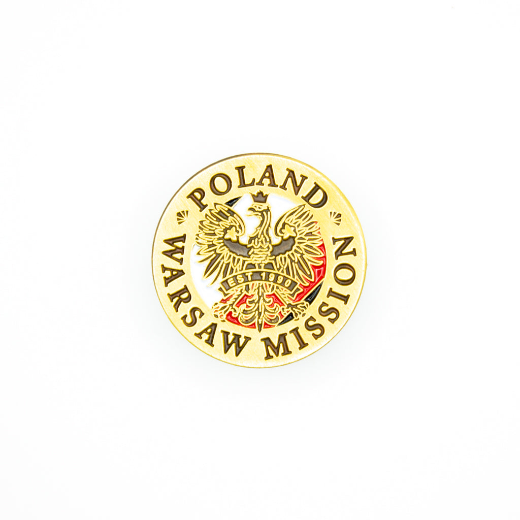 poland warsaw pin