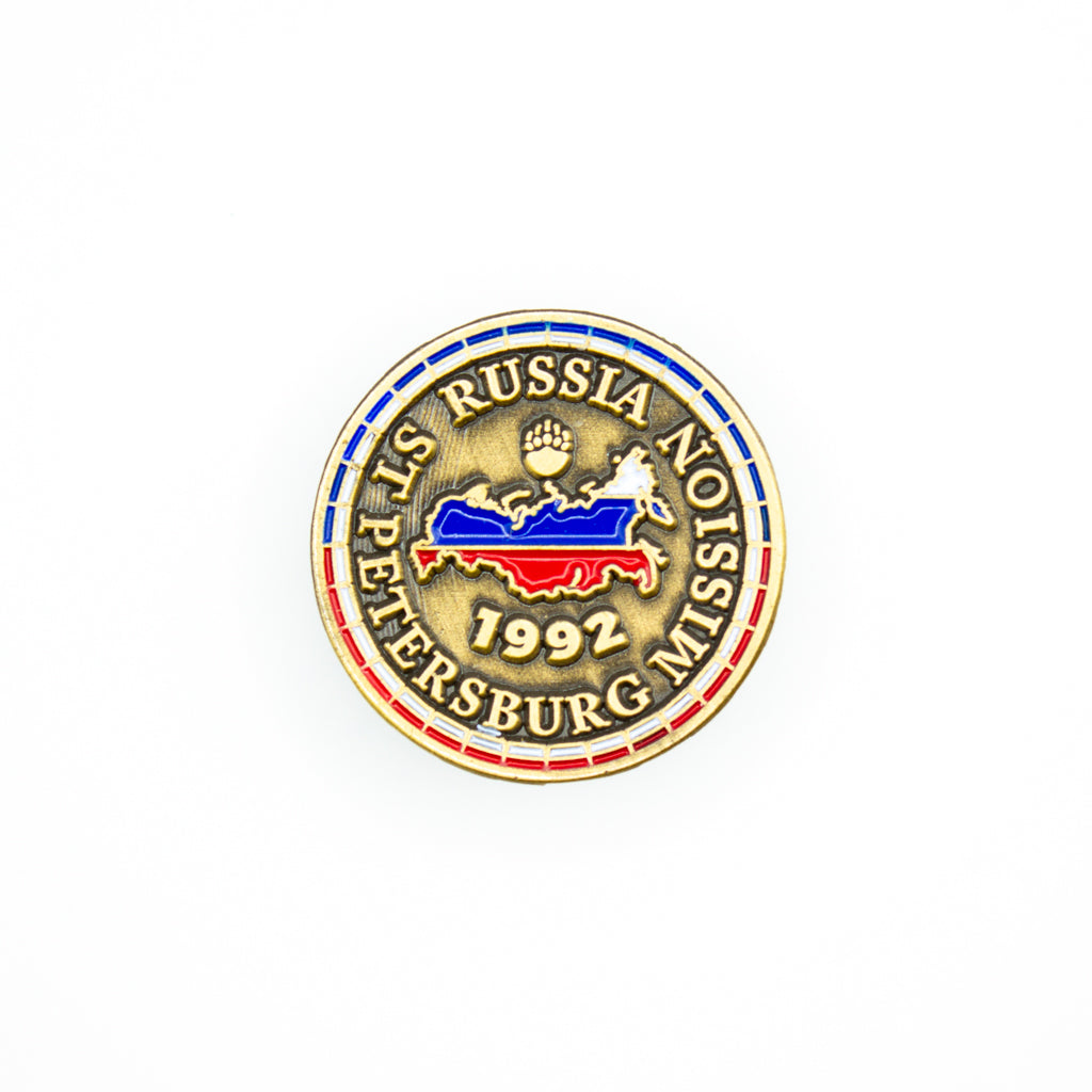 russia st petersburg mission pin
