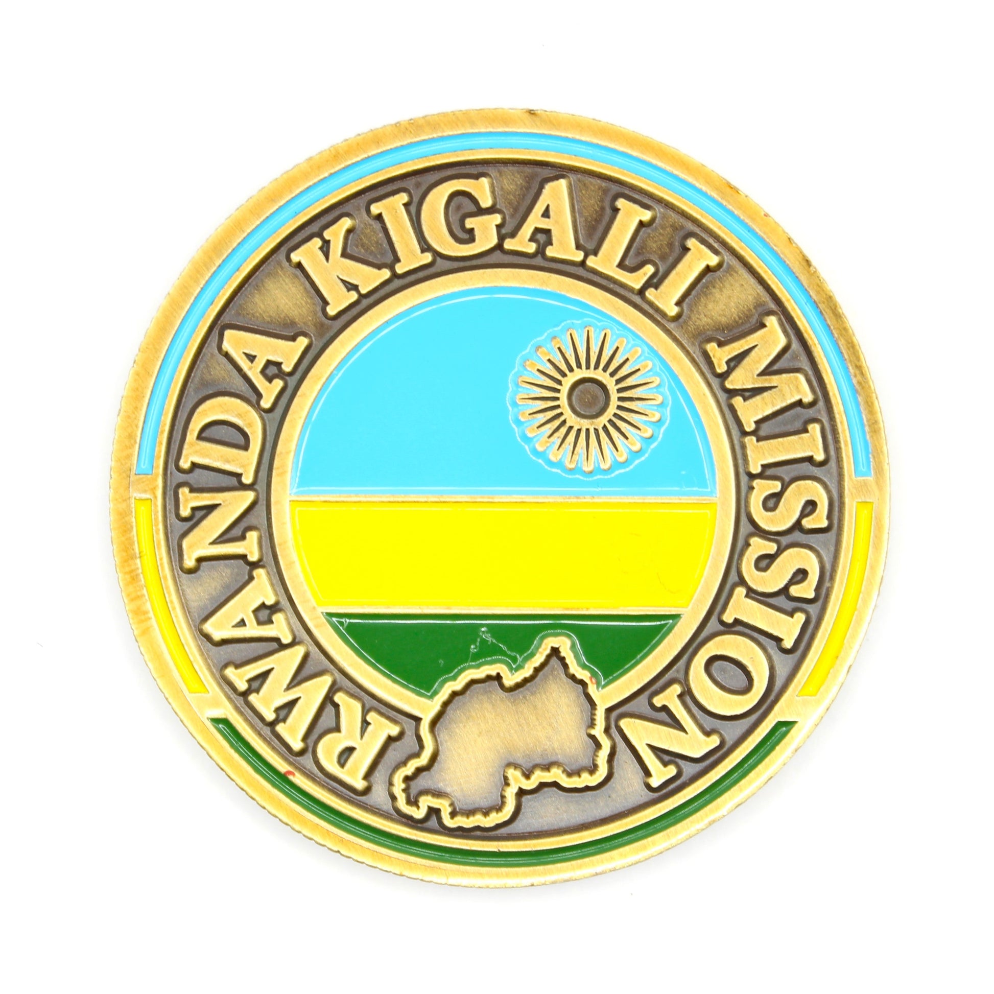 rwanda kigali mission coin