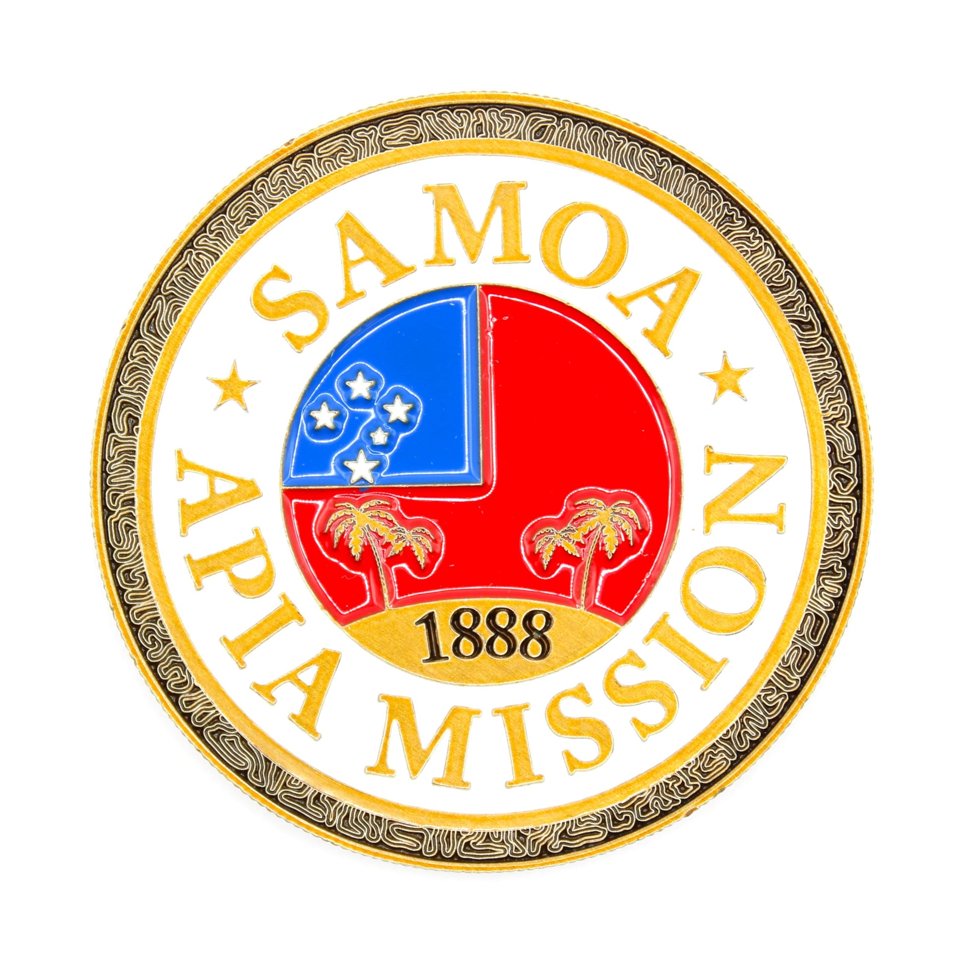 samoa apia mission coin