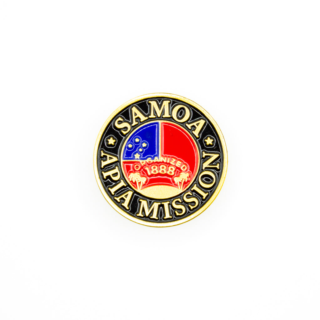 samoa apia mission pin