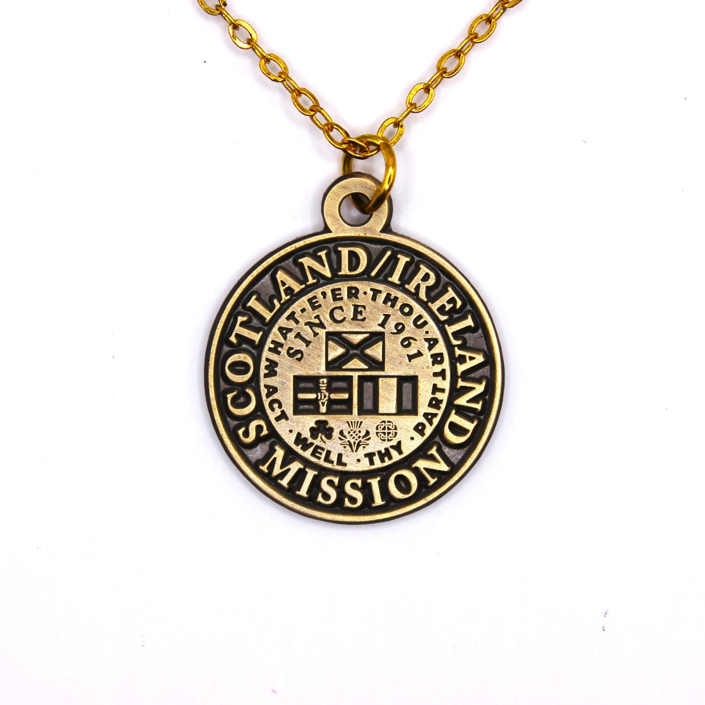 scotland ireland mission necklace