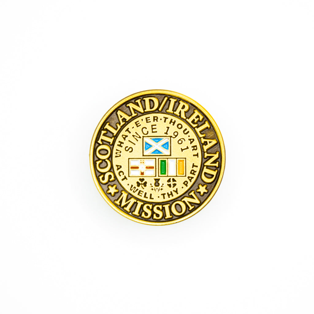 scotland ireland mission pin