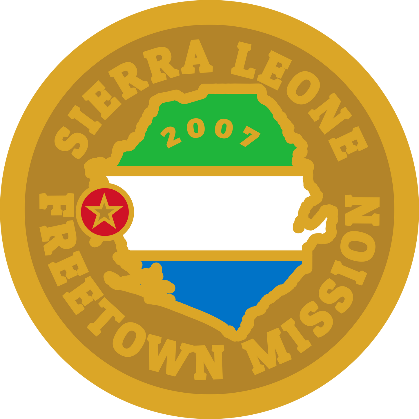 sierra leone freetown mission decal