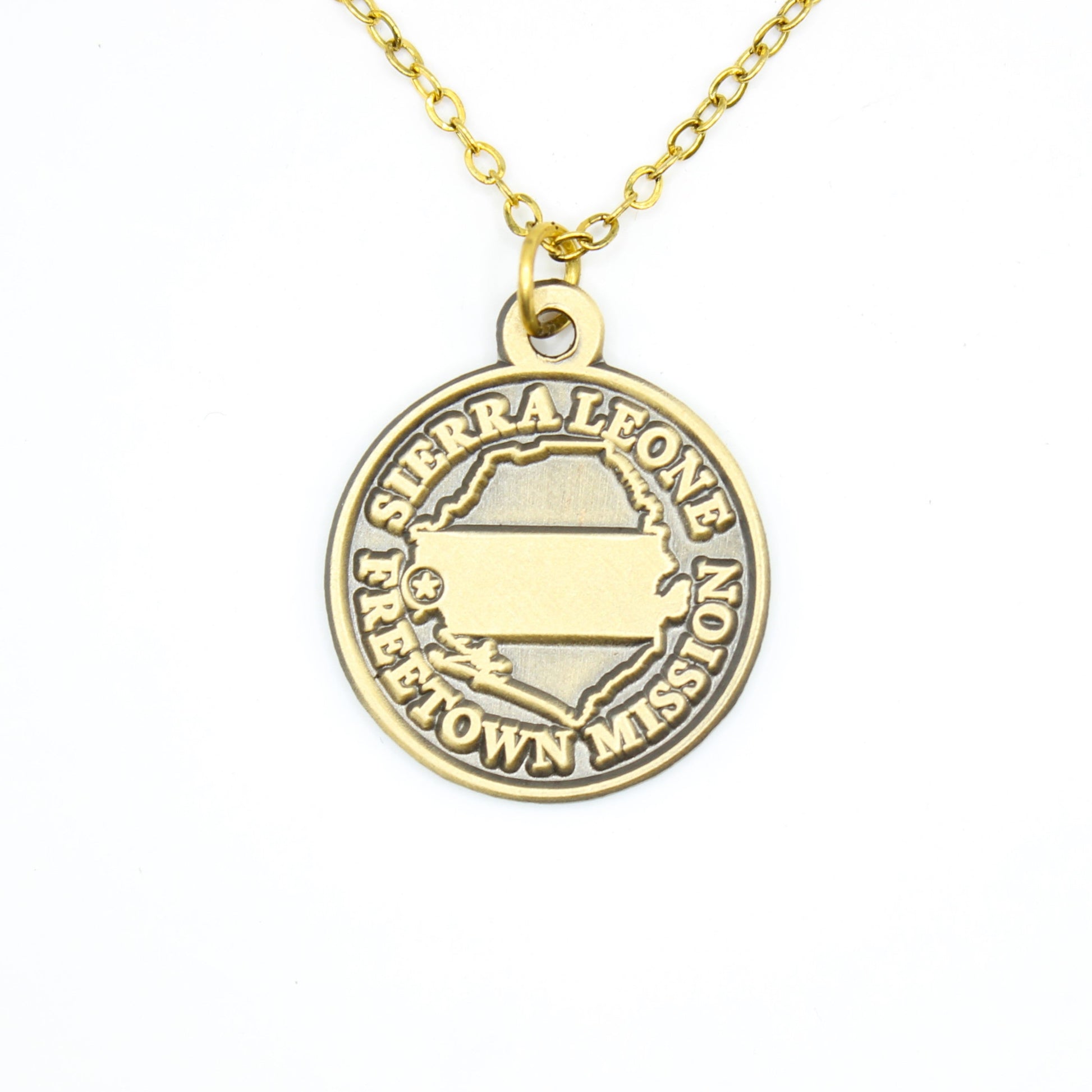 sierra leone freetown mission necklace