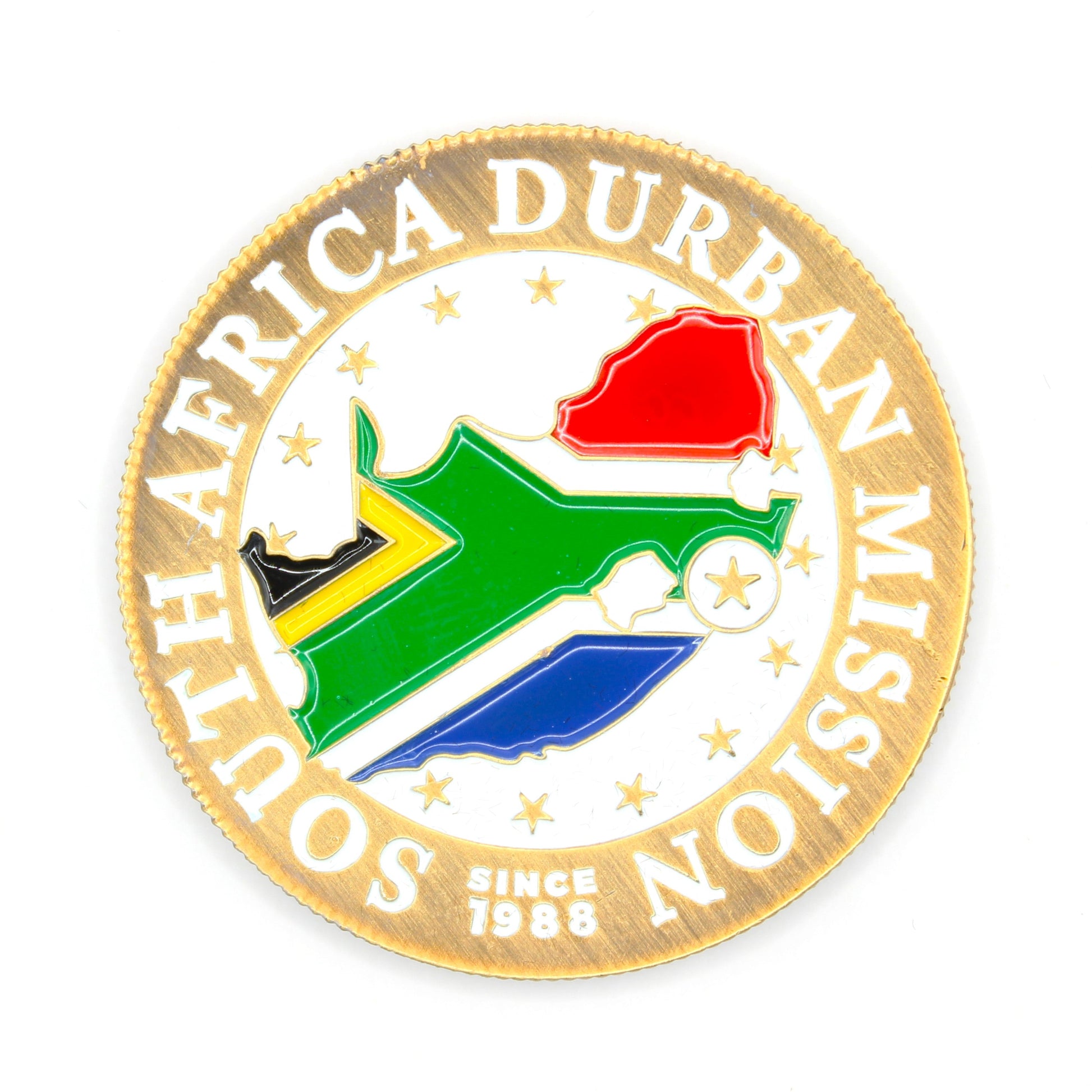 south africa durban mission coin
