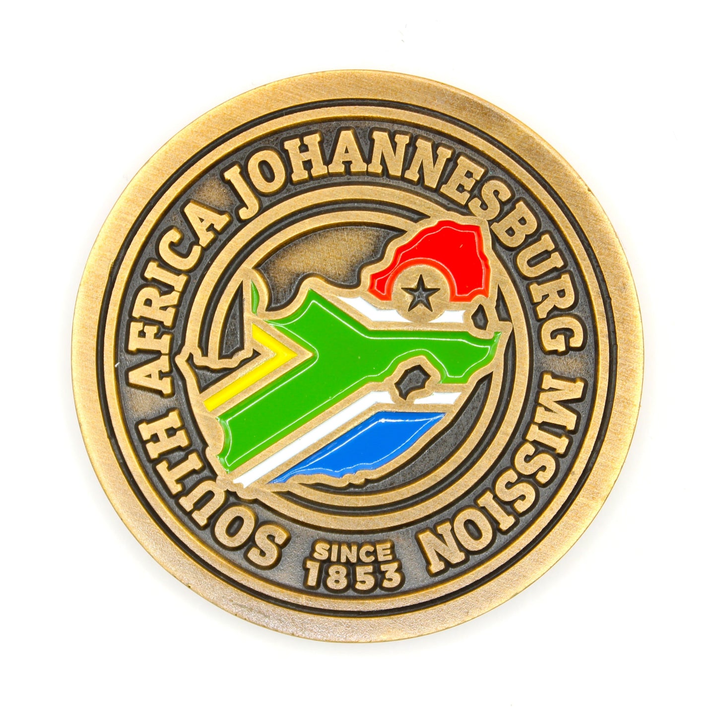 south africa johannesburg mission coin