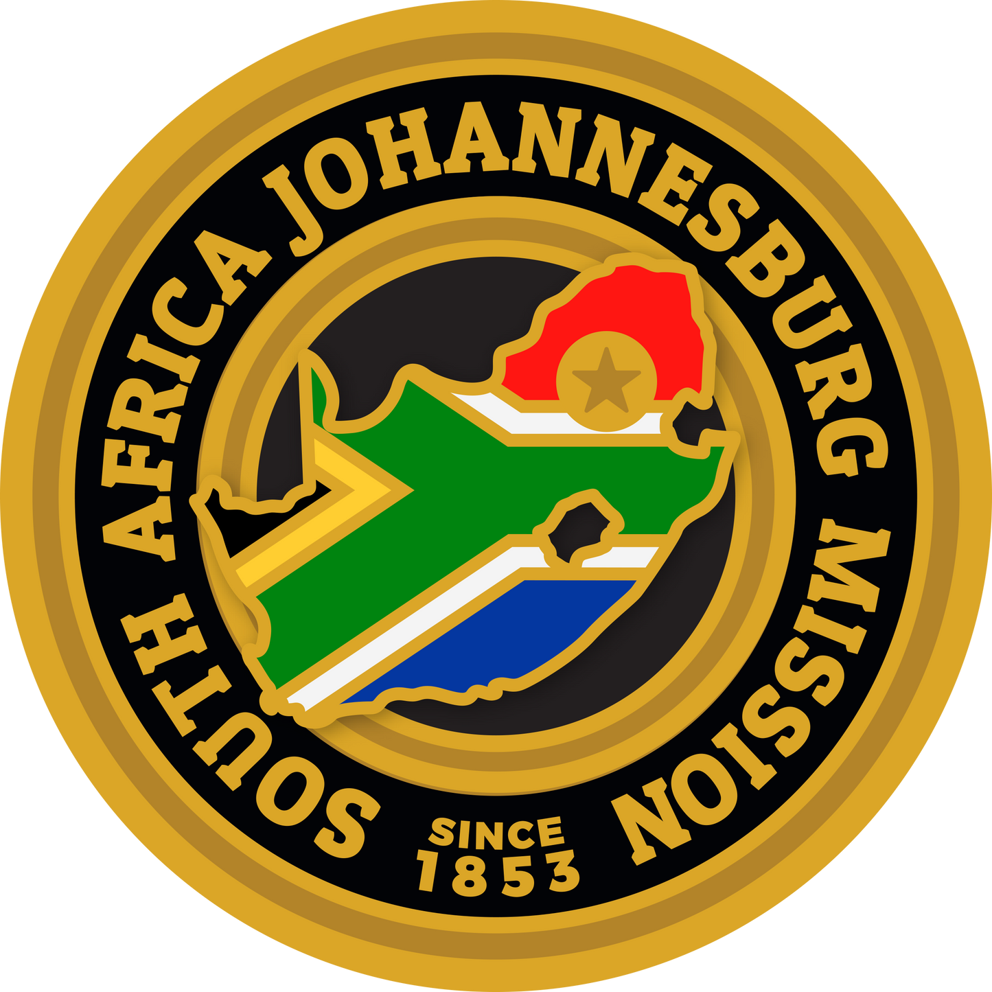 south africa johannesburg mission decal