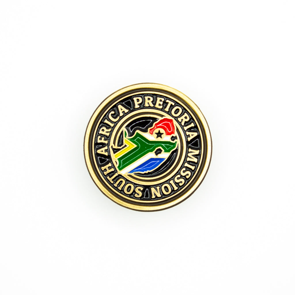 south africa pretoria mission pin