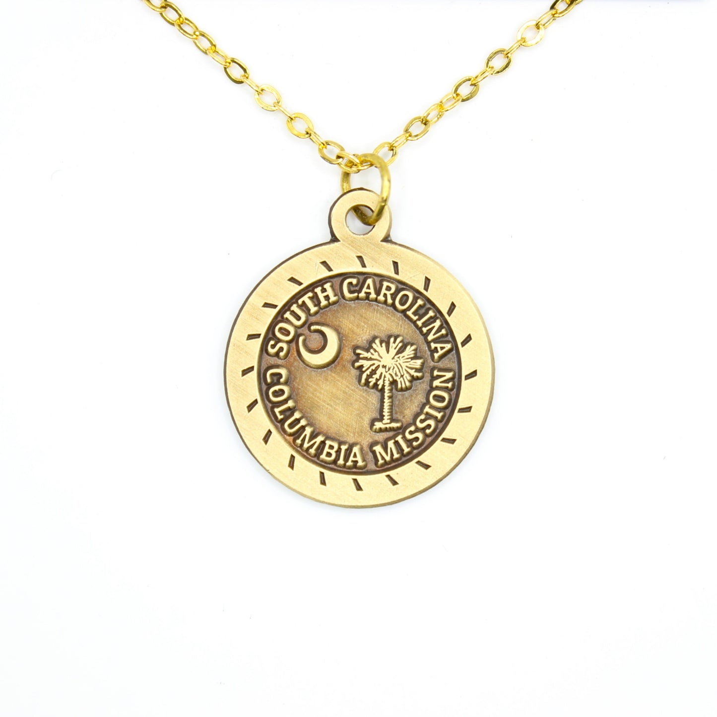 south carolina columbia mission necklace