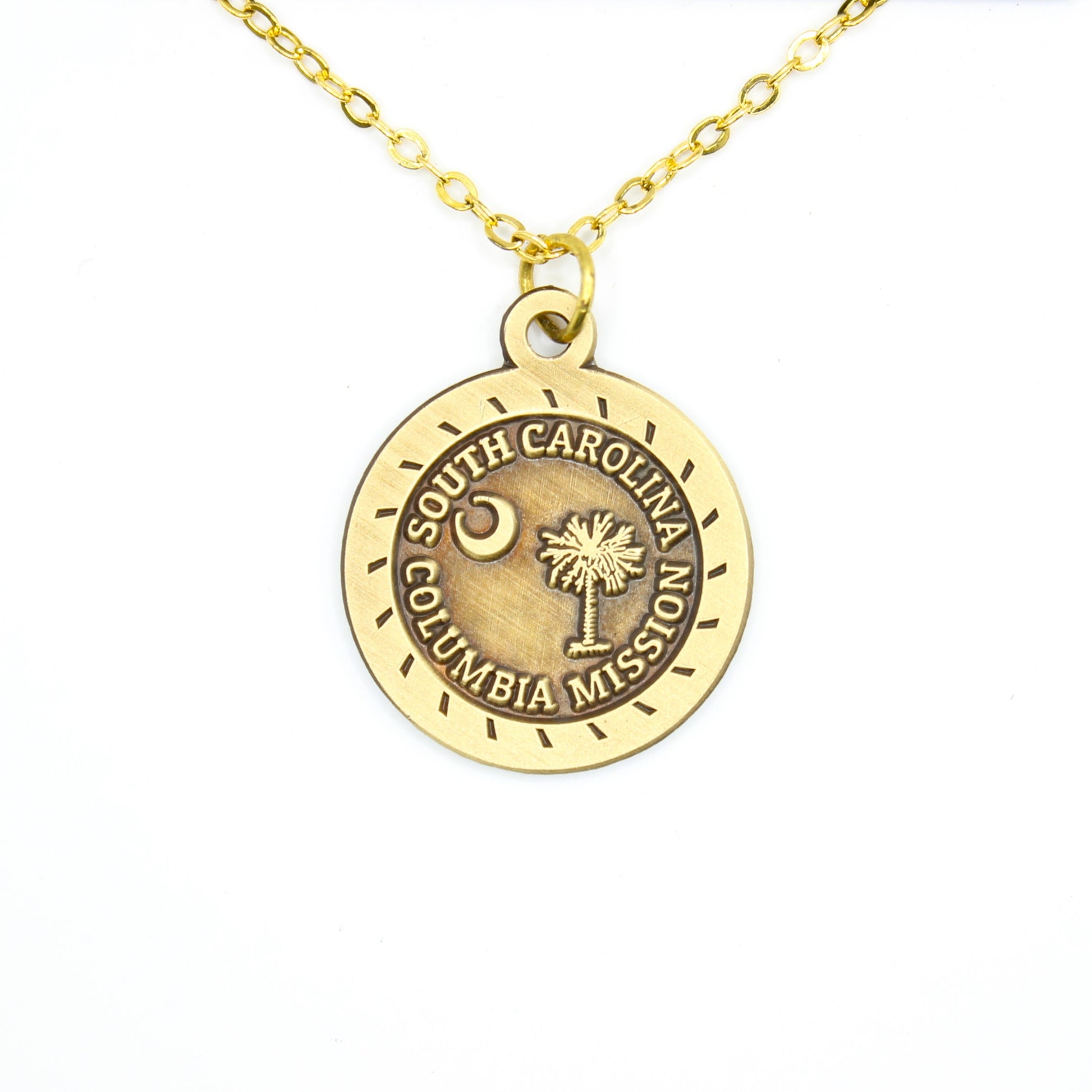 south carolina columbia mission necklace
