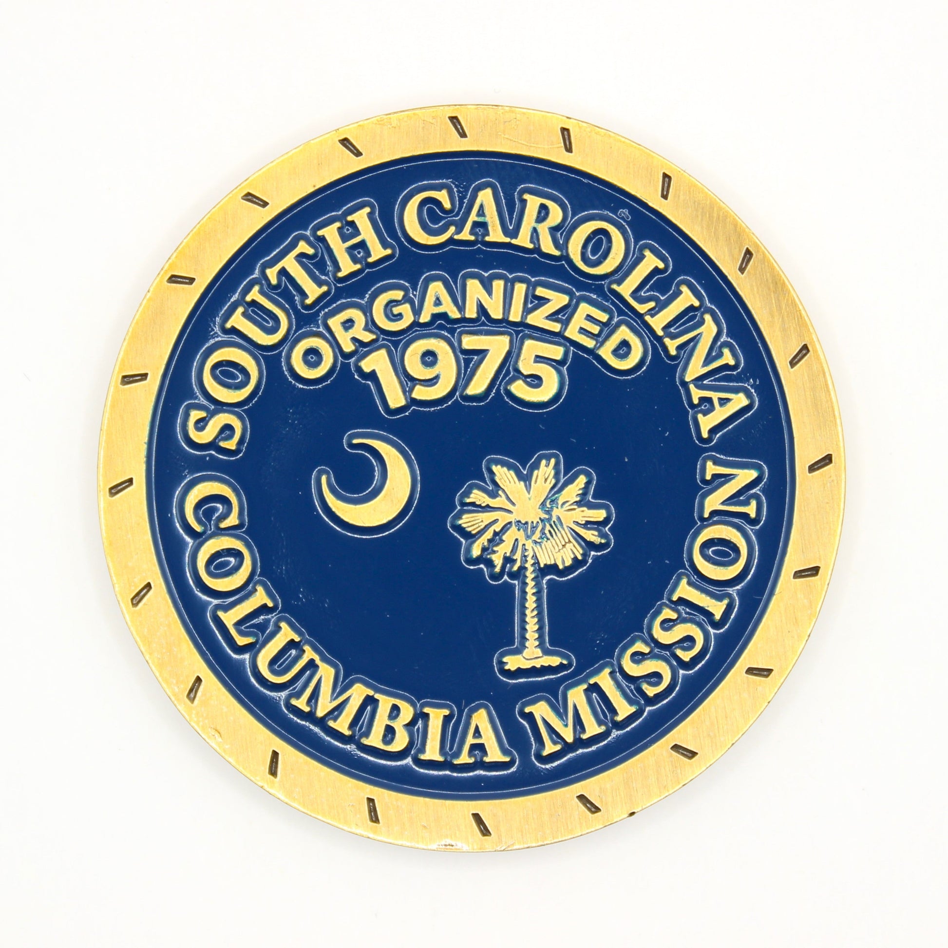 south carolina columbia mission coin