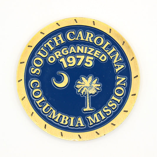 south carolina columbia mission coin