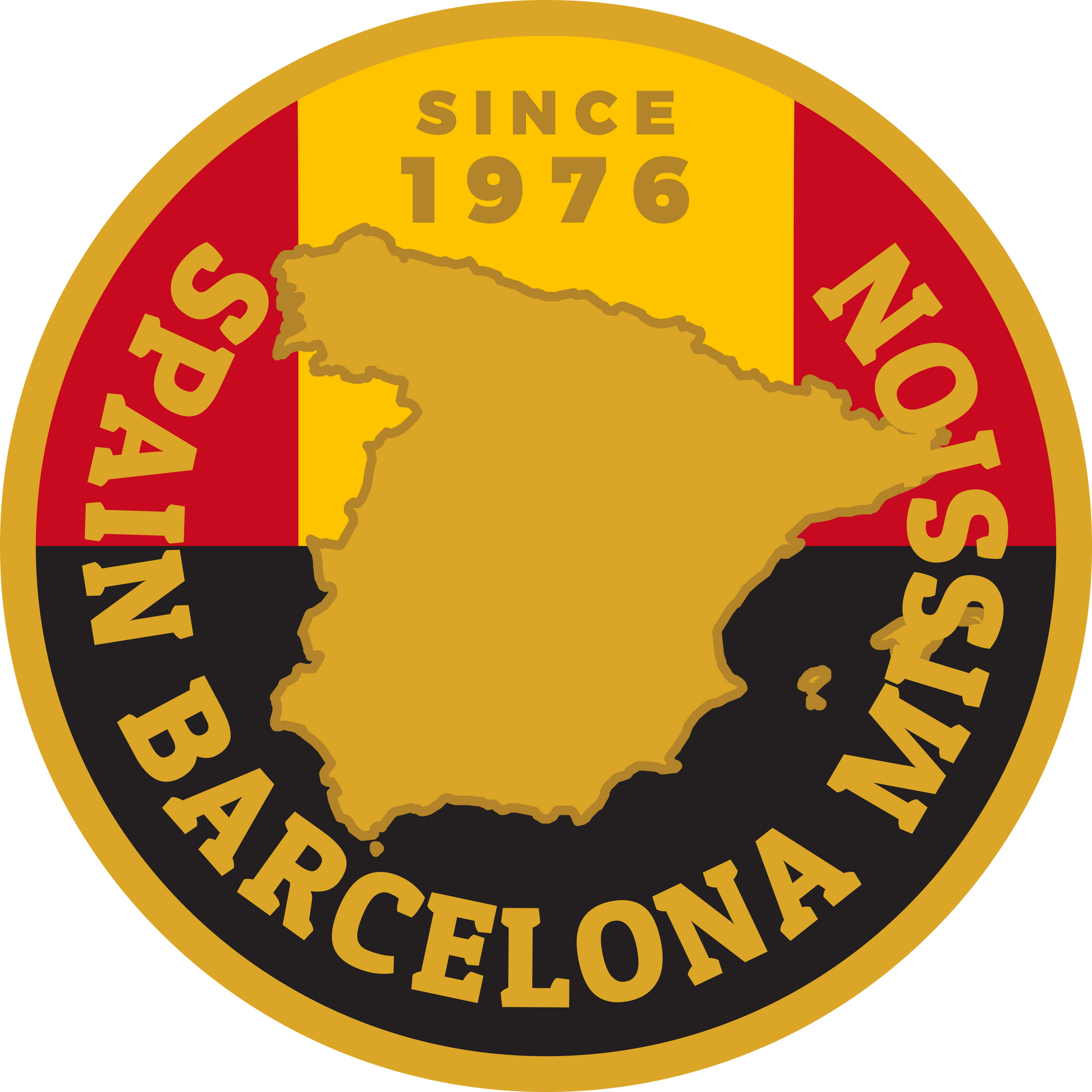 spain barcelona mission decal