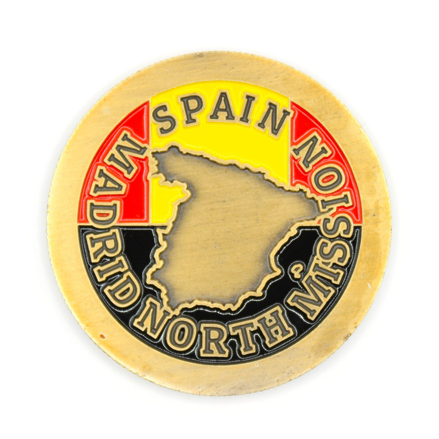 spain madrid north mission coin