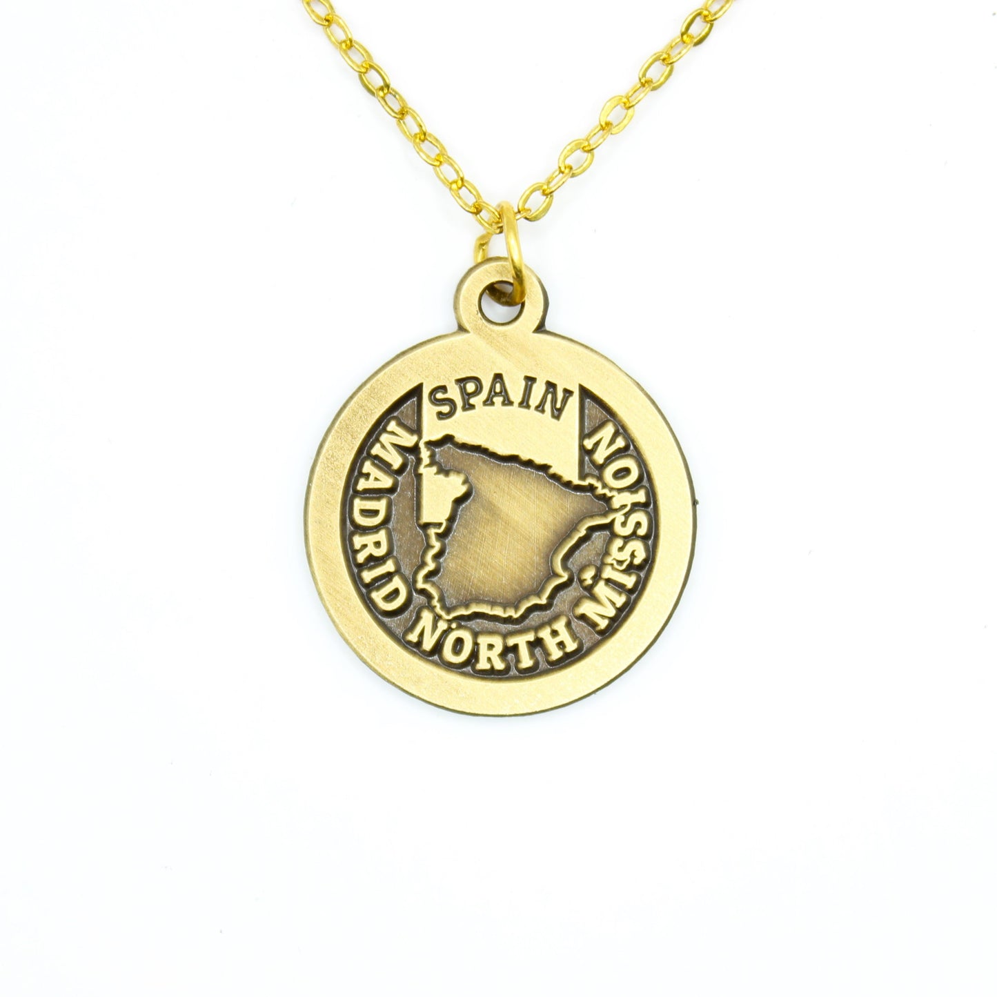 spain madrid north mission necklace