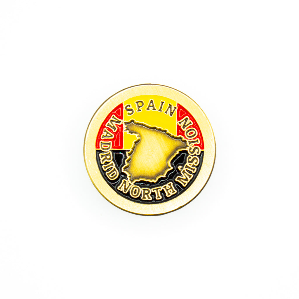 spain madrid north mission pin