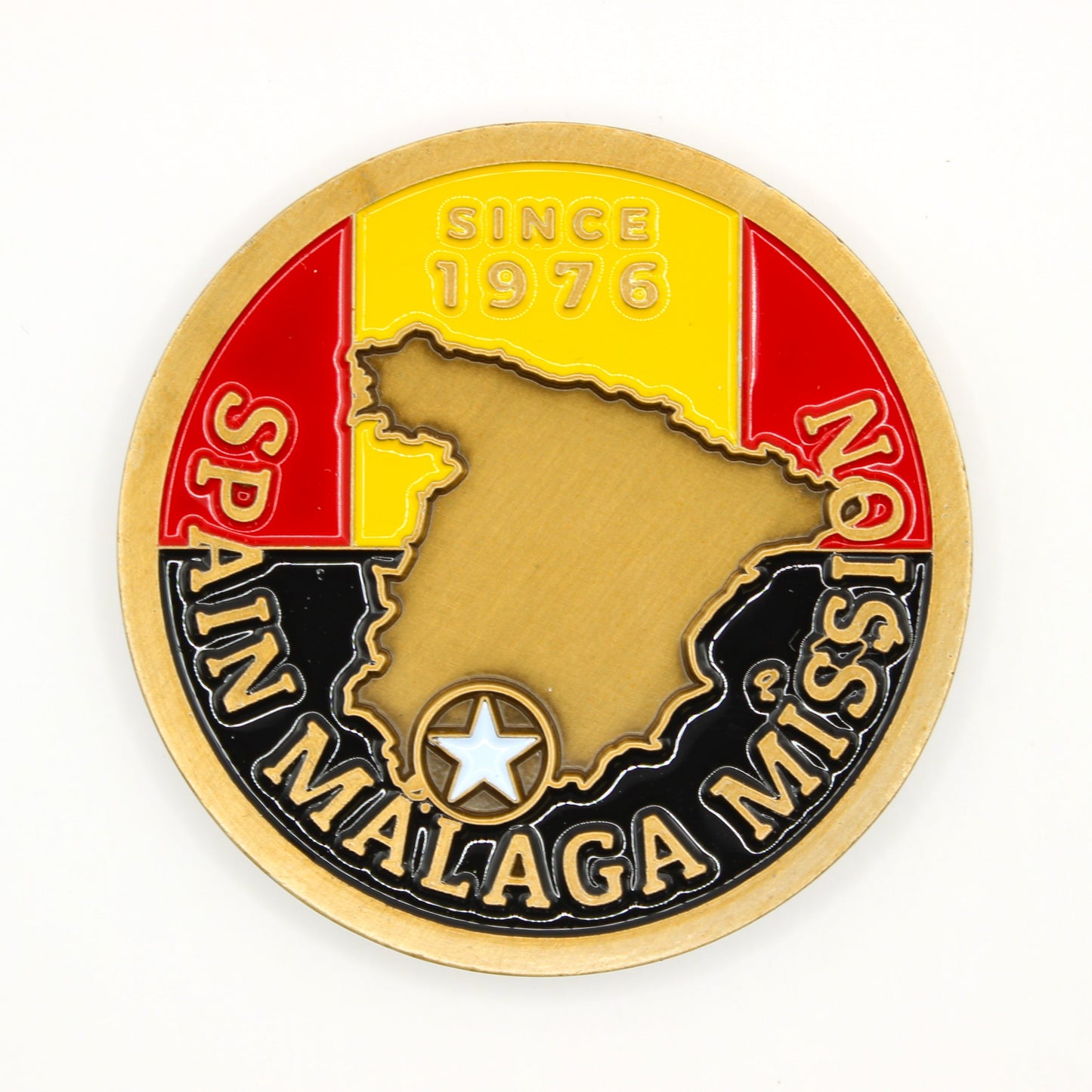 spain malaga mission coin