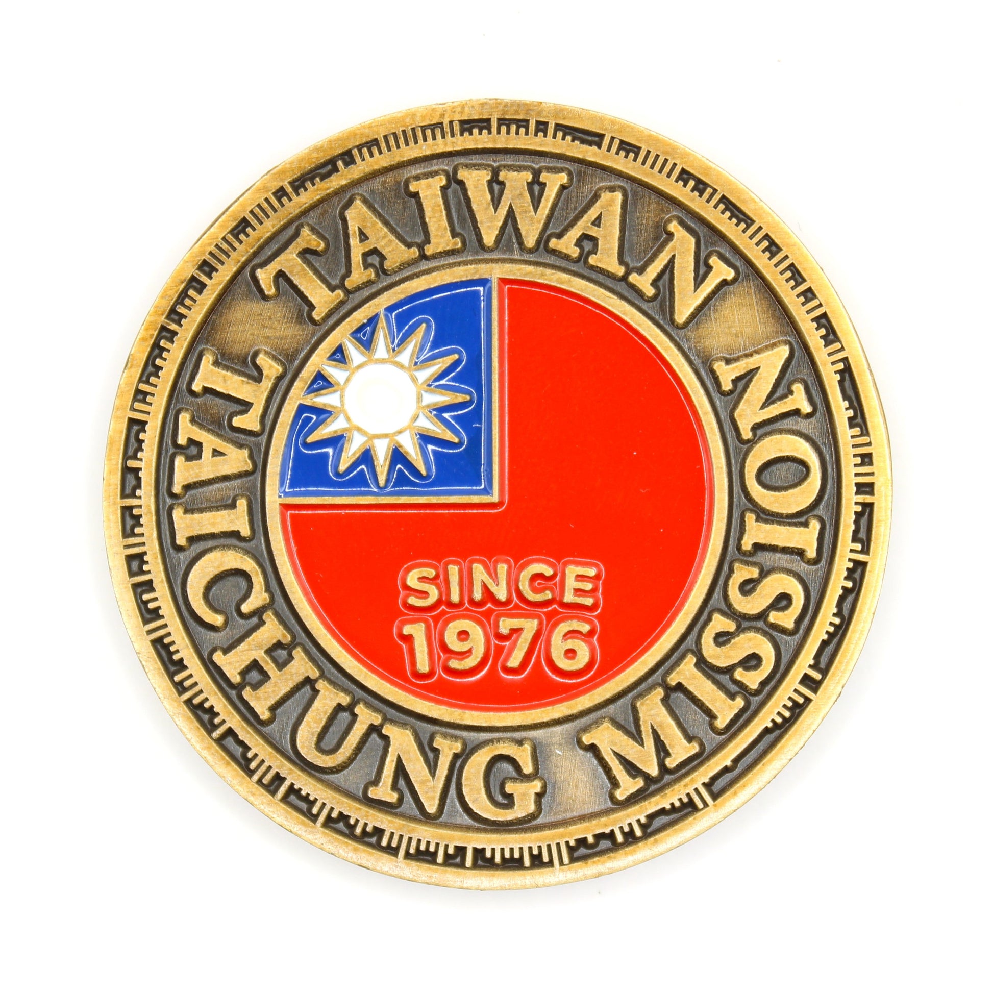 taiwan taichung mission coin