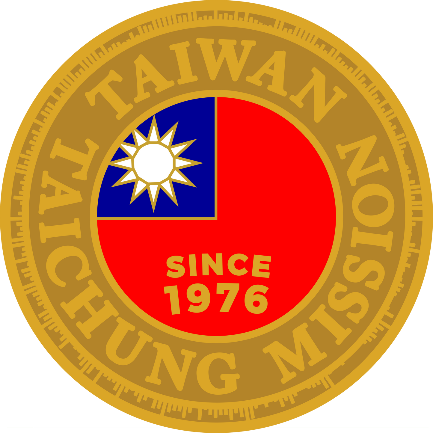 taiwan taichung mission decal