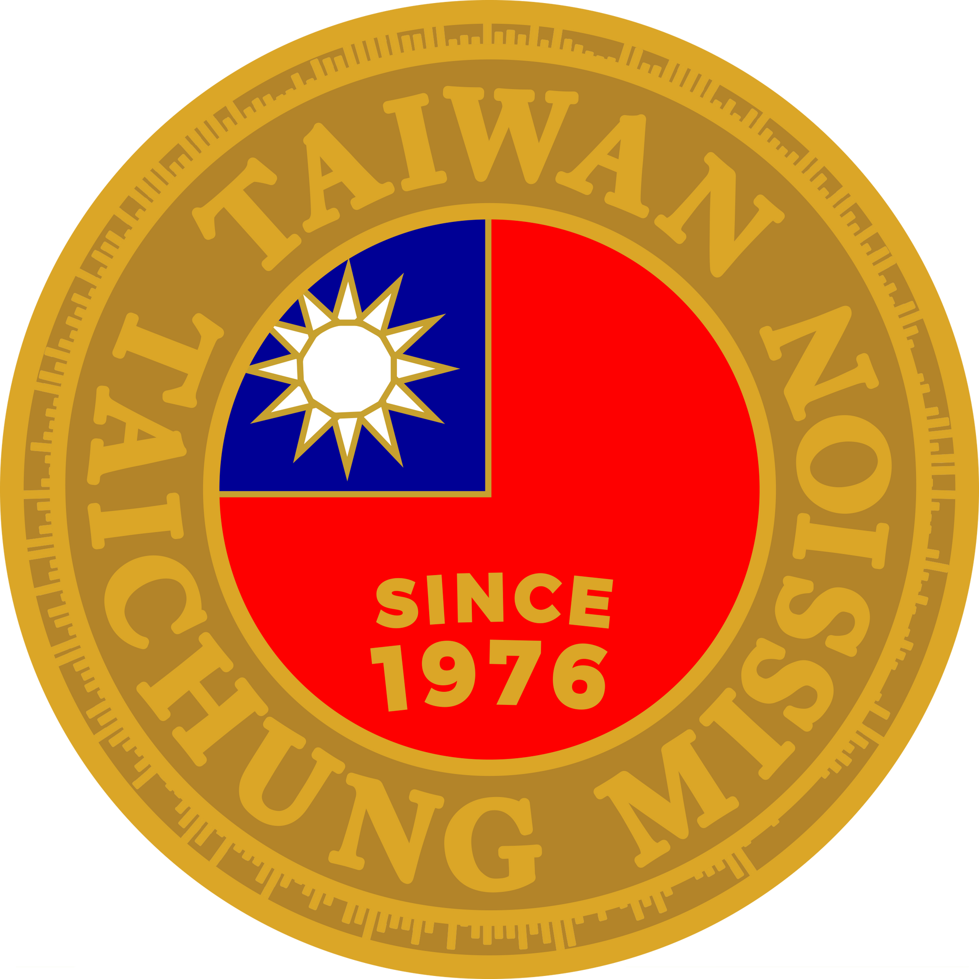 taiwan taichung mission decal