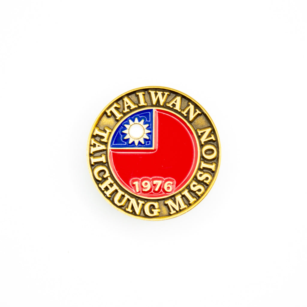 taiwan taichung mission pin