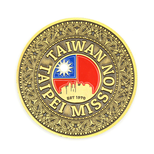 taiwan taipei mission coin