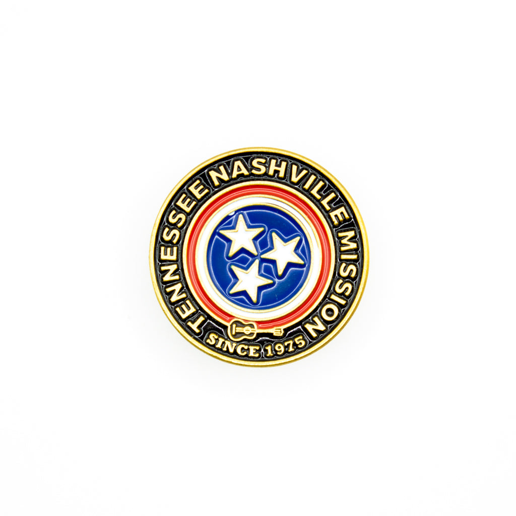 tennessee nashville mission pin