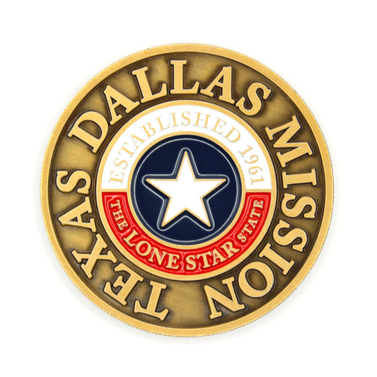 texas dallas mission coin