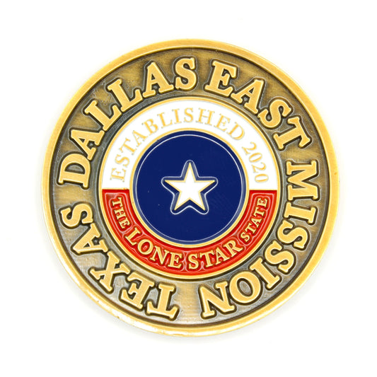 texas dallas east mission coin