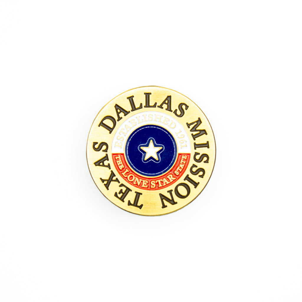 texas dallas mission pin