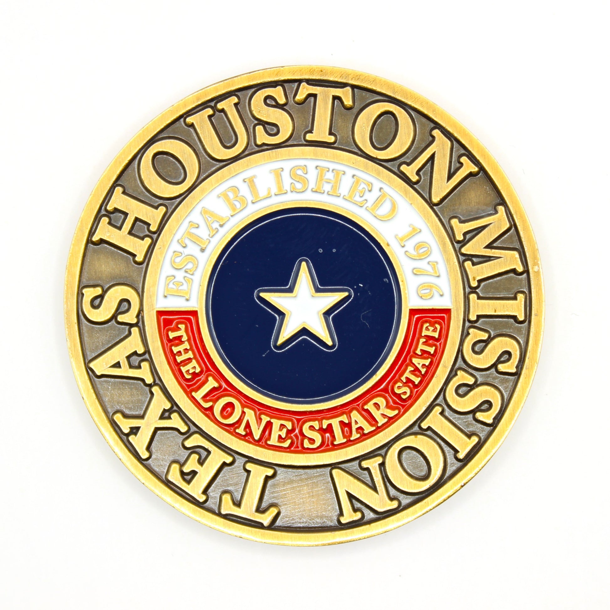 texas houston mission coin