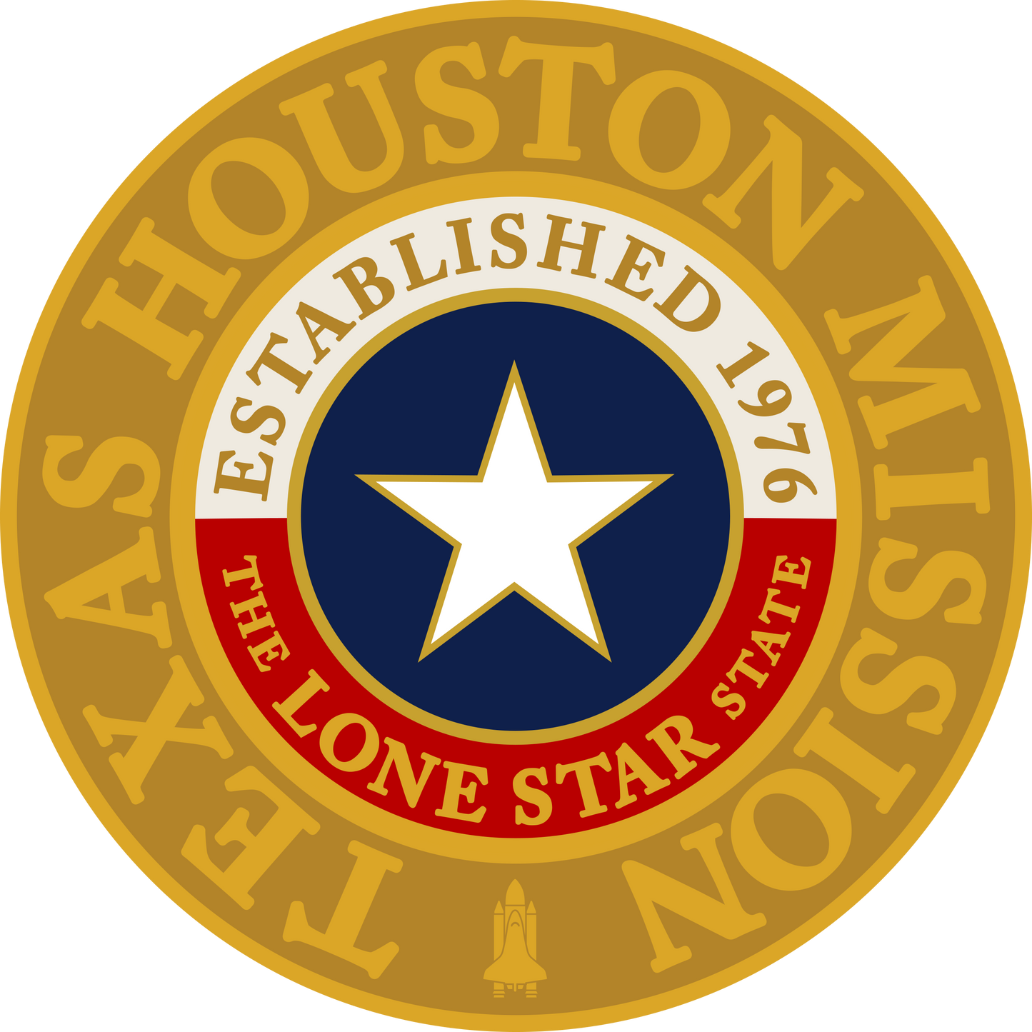 texas houston mission decal