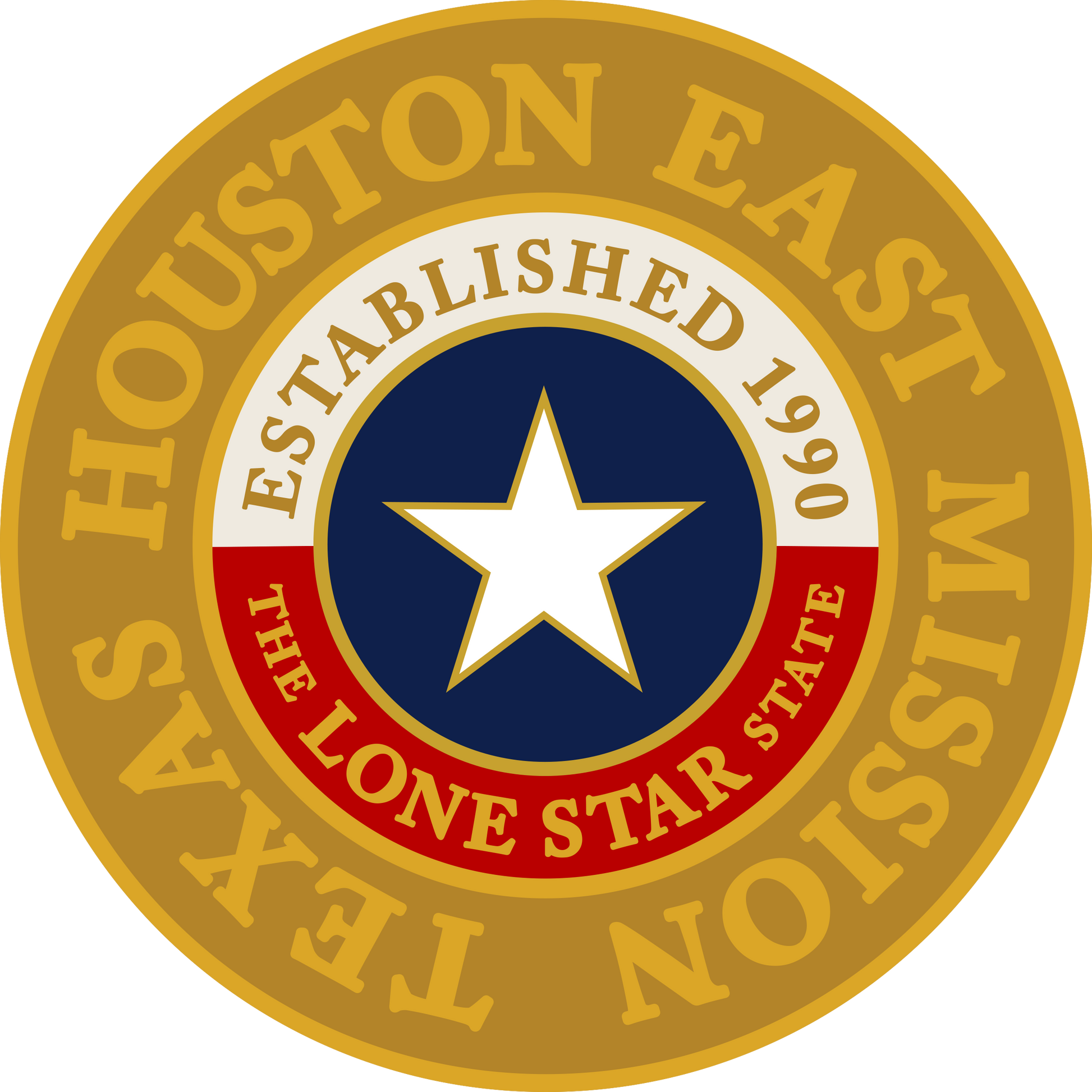 texas houston east mission decal