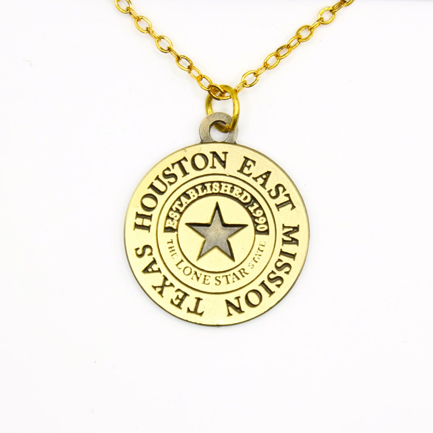 texas houston east mission necklace